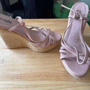 Charlotte rouse wedge sandals